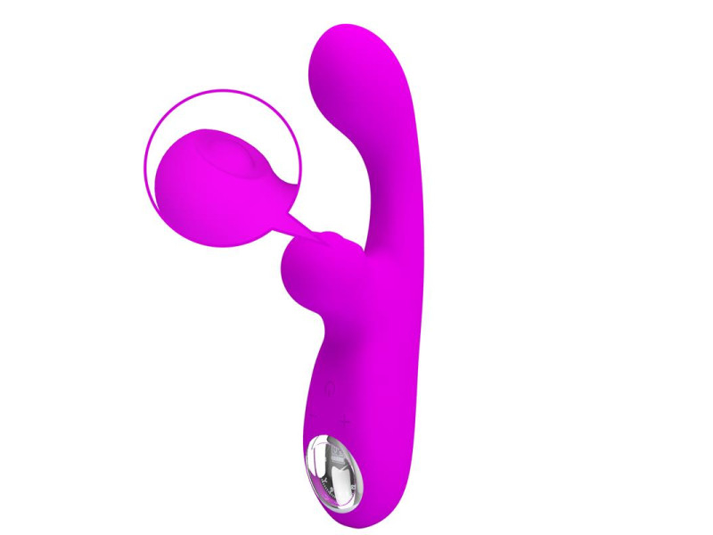 Skylar Conejito Vibrador y Thumping Fucsia