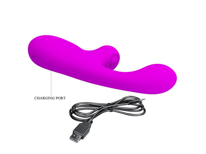 Skylar Conejito Vibrador y Thumping Fucsia