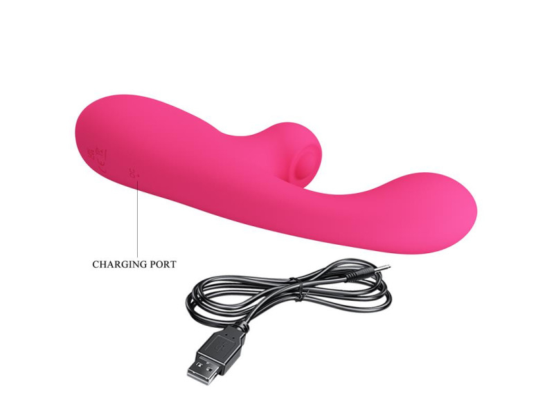 Skylar Conejito Vibrador y Thumping Rosa