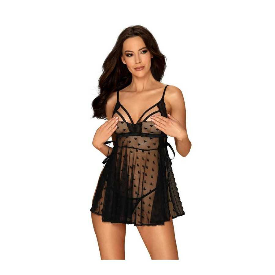 Heartia Babydoll Negro