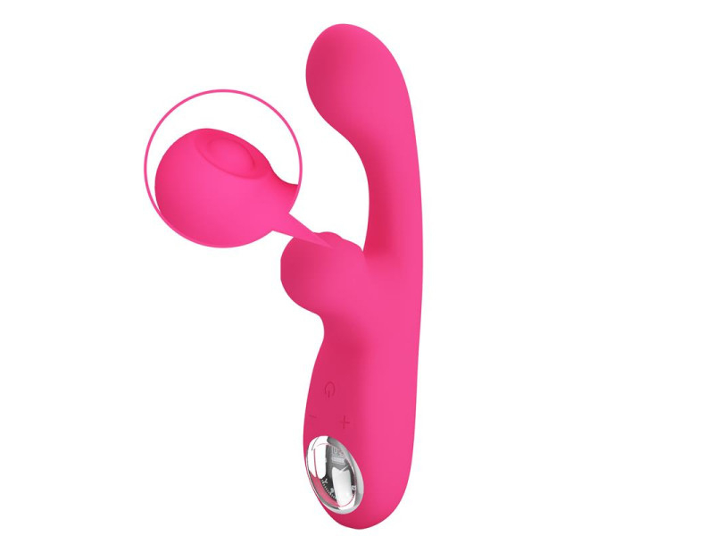 Skylar Conejito Vibrador y Thumping Rosa