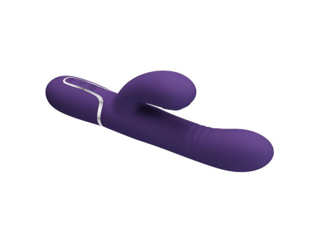 Mariana Vibrador 4 en 1 Silicona Morado