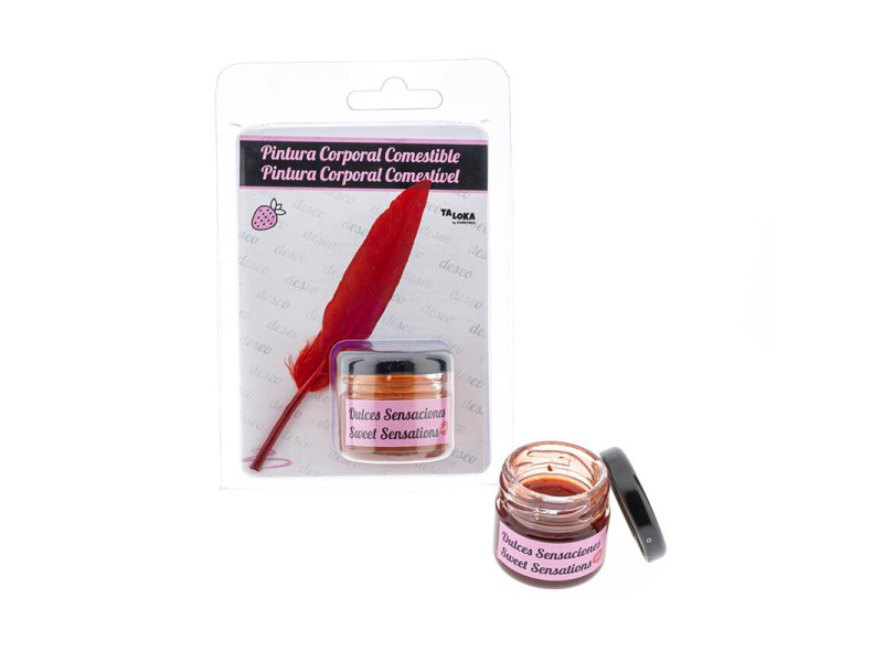 Pintura Corporal Besable Sabor Fresa