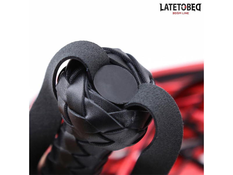 Flogger 65cm Negro y Rojo