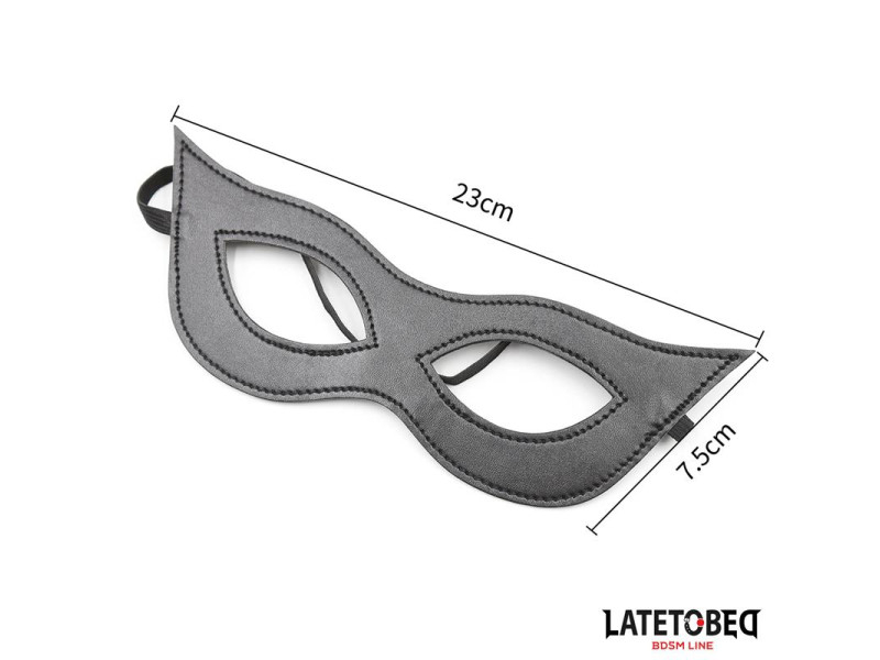 Antifaz Negro Elastico