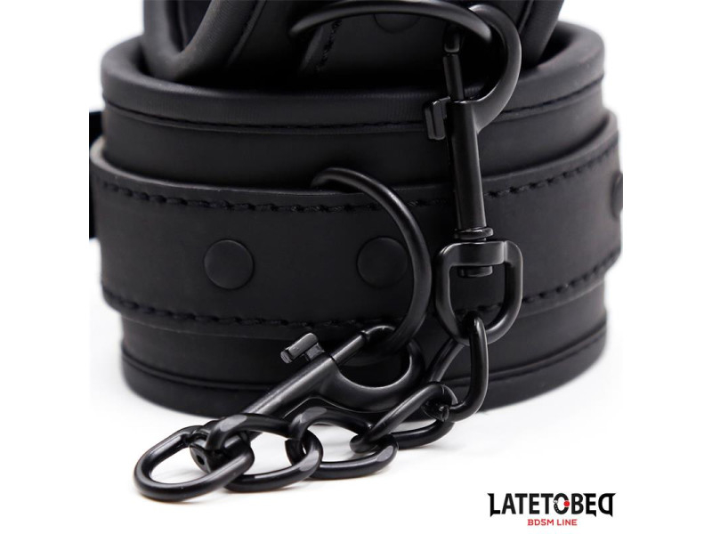 Esposas Neopreno Ajustables Negro