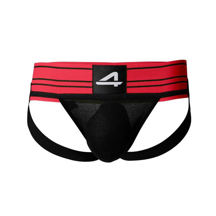 C4M15 Suspensorio Estilo Rugby Neon Pink