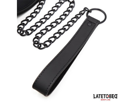 Set Collar y Correa Neopreno Negro