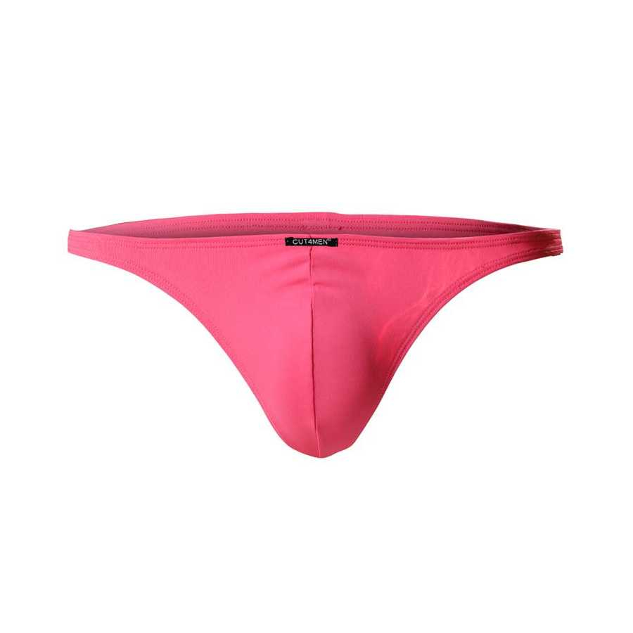 C4M11 Calzoncillo Estilo Brazilian Neon Coral