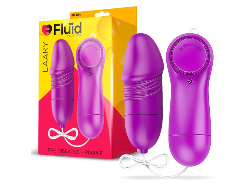 Laary Huevo Vibrador Multi Velocidad Control Remoto Purpur