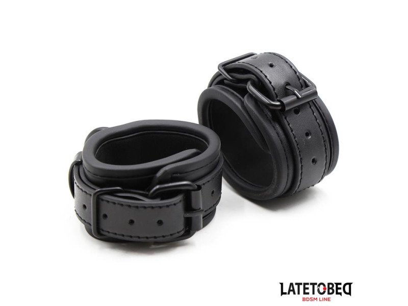 Esposas Neopreno Ajustables Negro