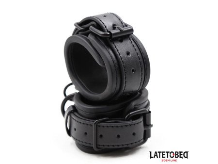 Esposas Neopreno Ajustables Negro