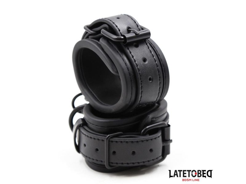 Esposas Neopreno Ajustables Negro