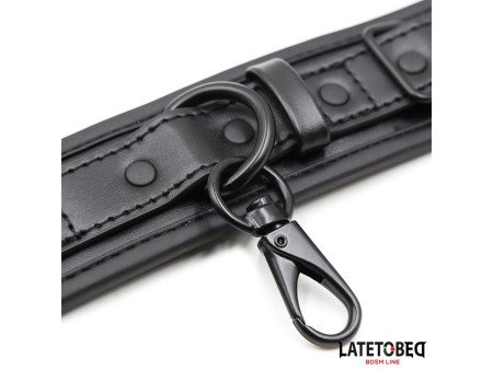 Esposas Neopreno Ajustables Negro