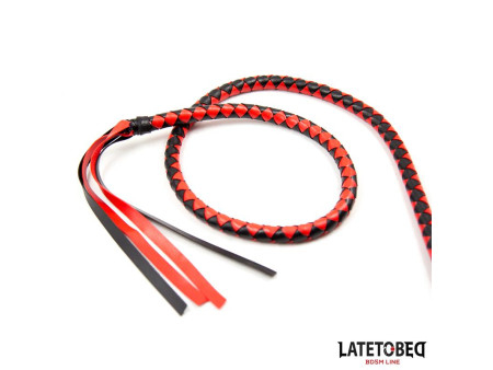 Latigo Largo Rojo y Negro 210cm Latigo Largo Rojo y Negro 210cm