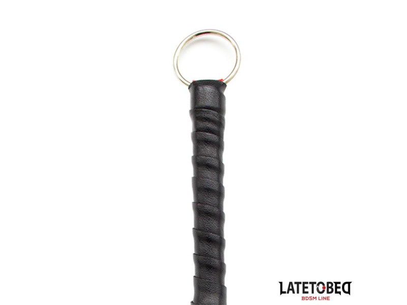 Flogger Mini Rojo y Negro 28cm