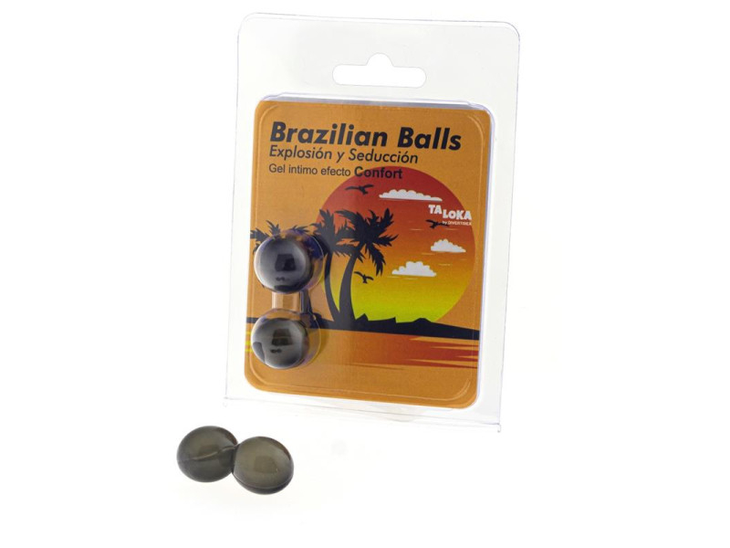 Set 2 Brazilian Balls Gel Excitante Efecto Confort