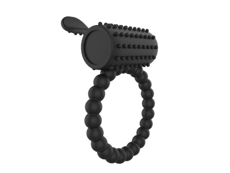 Anillo para el Pene con Vibracion Negro