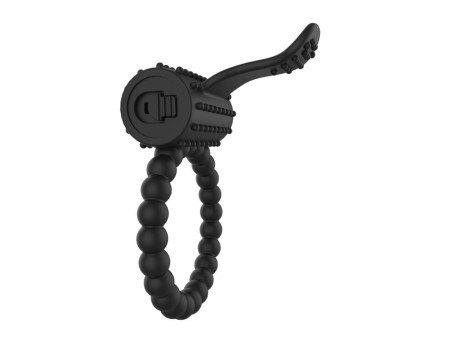 Anillo para el Pene con Vibracion Negro Anillo para el Pene con Vibracion Negro