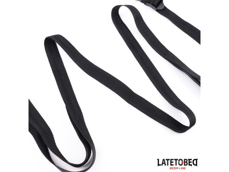 Restricciones de Cama Negro Ajustable