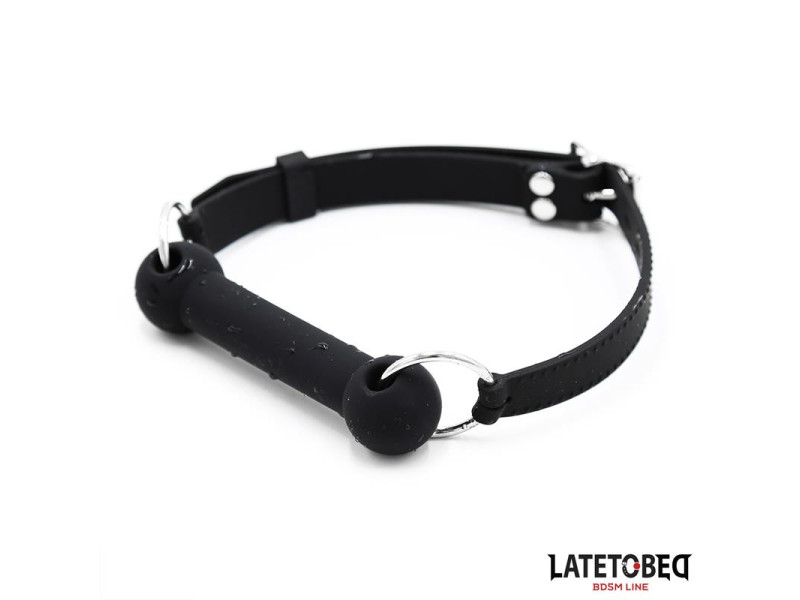 Mordaza Hueso Silicona Negro Ajustable Mordaza Hueso Silicona Negro Ajustable
