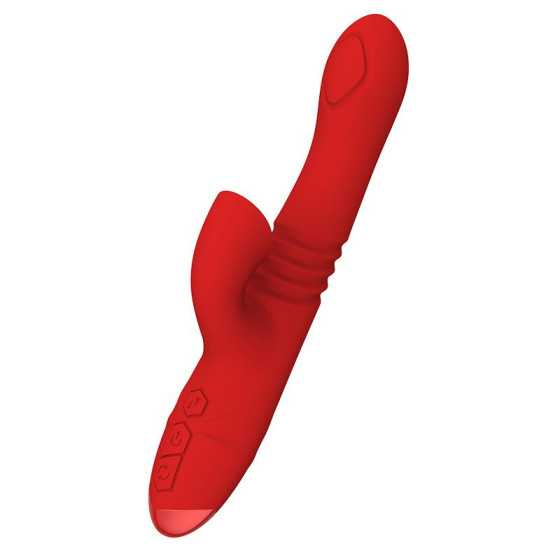 Velvet Vibrador con Thrusting y Pulsacion