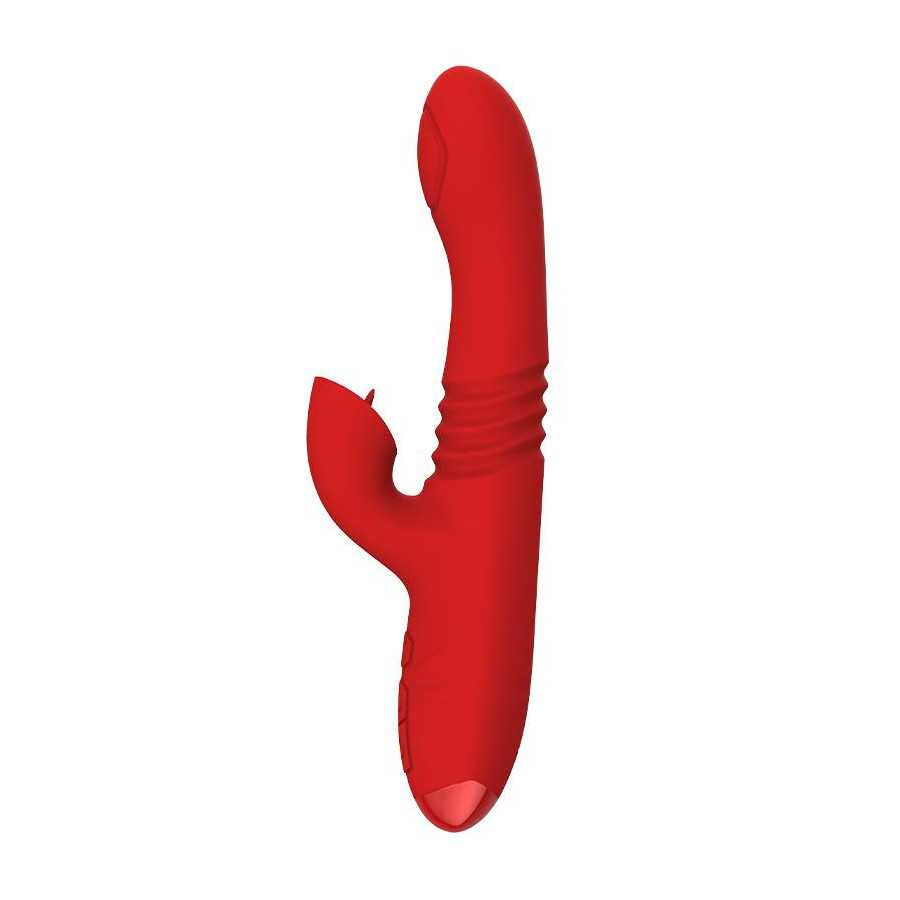 Velvet Vibrador con Thrusting y Pulsacion