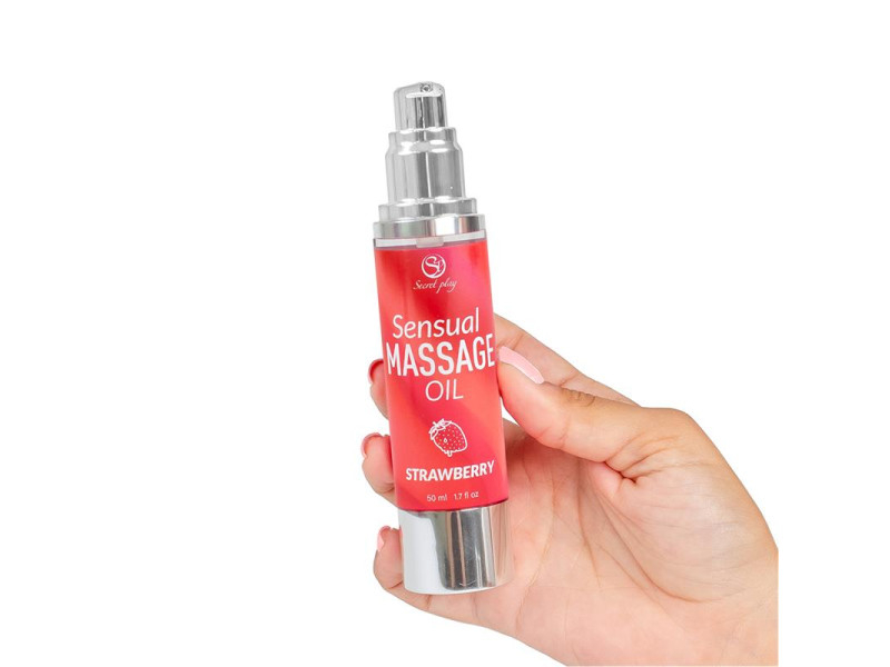 Aceite de Masaje Sensual Fresa 50ml