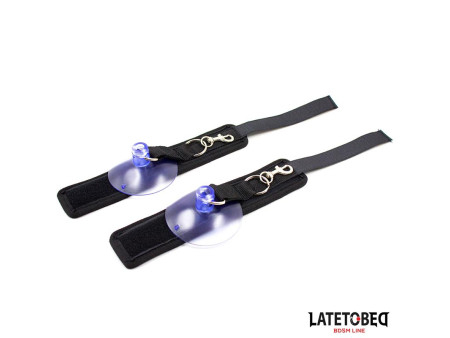 Esposas Munecas Velcro con Ventosa Ajustable