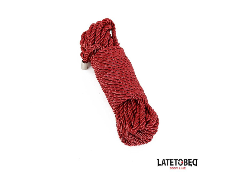 Cuerda de Bondage 10m Granate Cuerda de Bondage 10m Granate