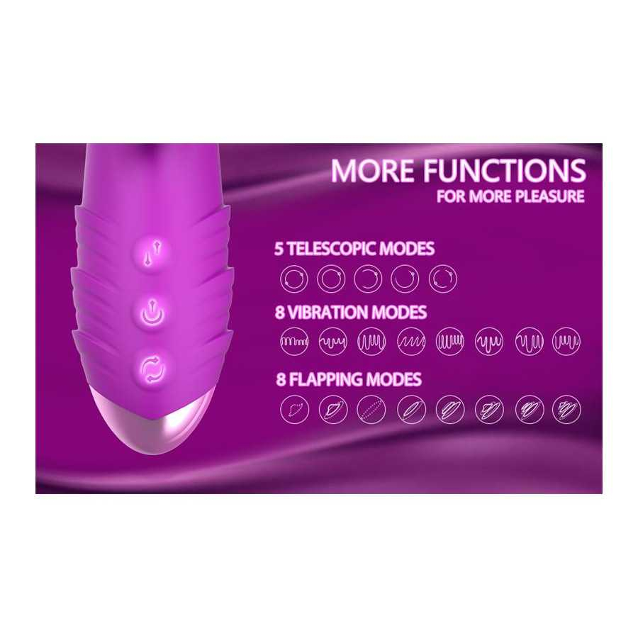 Fenyx Vibrador con Thrusting y Pulsacion