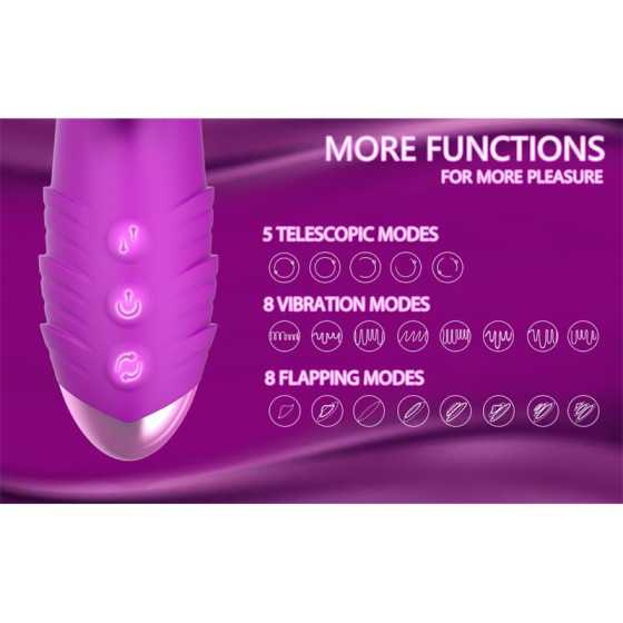 Fenyx Vibrador con Thrusting y Pulsacion