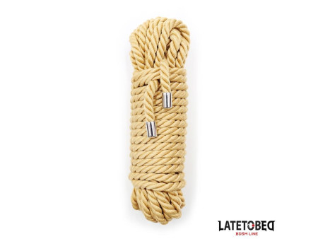 Cuerda de Bondage Detalles Metalicos 10m Cuerda de Bondage Detalles Metalicos 10m