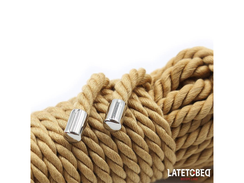 Cuerda de Bondage Detalles Metalicos 10m