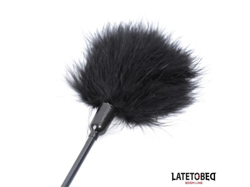 Plumero Clasico Negro 41cm