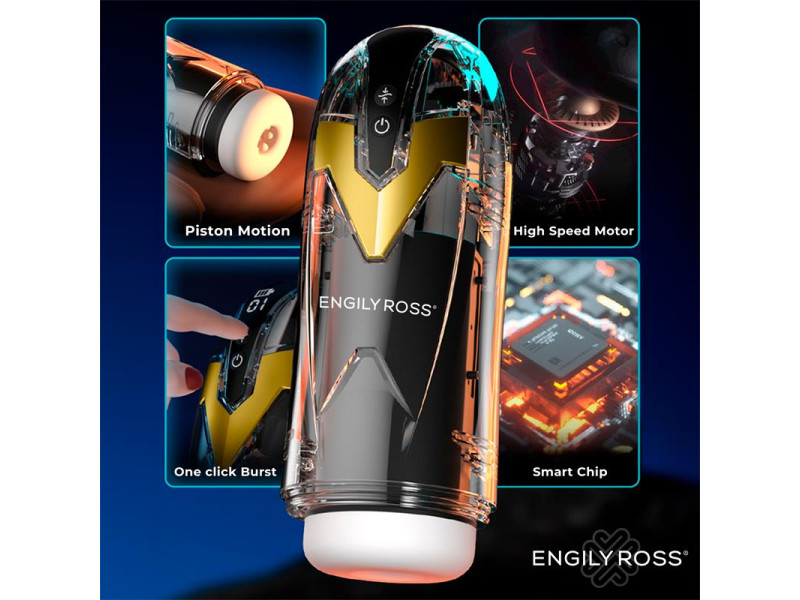 Bloster Masturbador Masculino Automatico con Thrusting