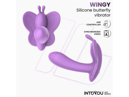 Wingy Estimulador Mariposa con APP Lavanda