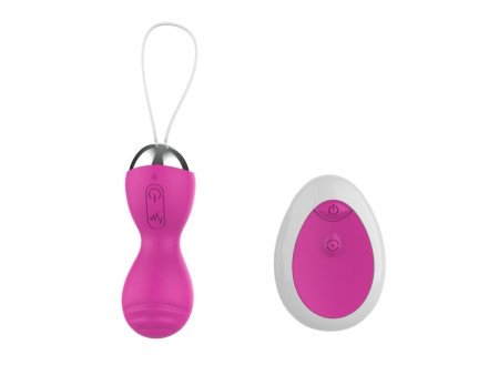 Huevo Vibrador con Control Remoto USB Rosa