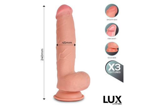 Klaus Dildo Triple Densidad con Testiculos 94 Klaus Dildo Triple Densidad con Testiculos 94