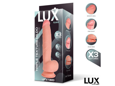 Klaus Dildo Triple Densidad con Testiculos 94 Klaus Dildo Triple Densidad con Testiculos 94
