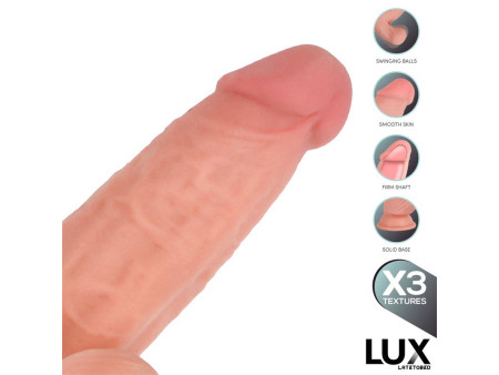 Lars Dildo Triple Densidad con Testiculos Oscilantes 76 Lars Dildo Triple Densidad con Testiculos Oscilantes 76