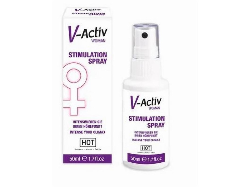 Hot V Activ Stimulation Spray Estimulante Femenino 50 ml Hot V Activ Stimulation Spray Estimulante Femenino 50 ml