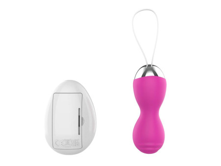 Huevo Vibrador con Control Remoto USB Rosa Huevo Vibrador con Control Remoto USB Rosa