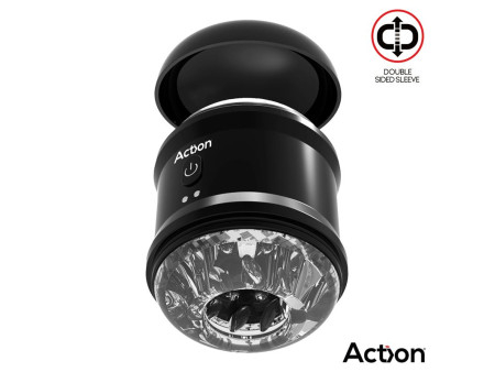 Thor Masturbador con Vibracion Doble Orificio