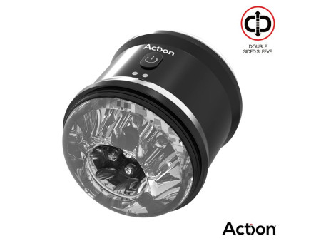 Thor Masturbador con Vibracion Doble Orificio