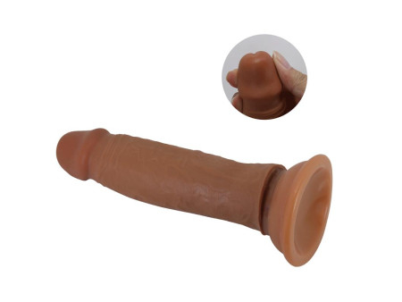 Quentin Dildo con Piel Deslizante Retractil 184 cm