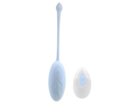 Huevo Vibrador con Control Remoto Azul