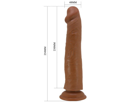 Sharife Dildo con Piel Deslizante Retractil 25 cm