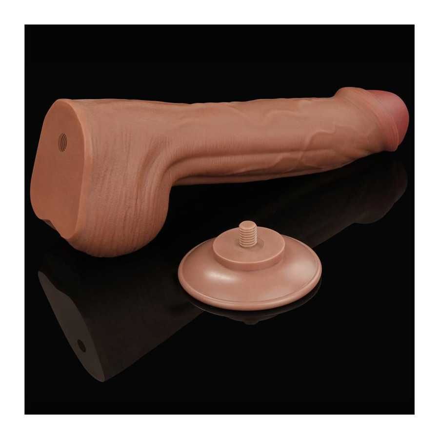 Dildo Dual Density Piel Desizante 115