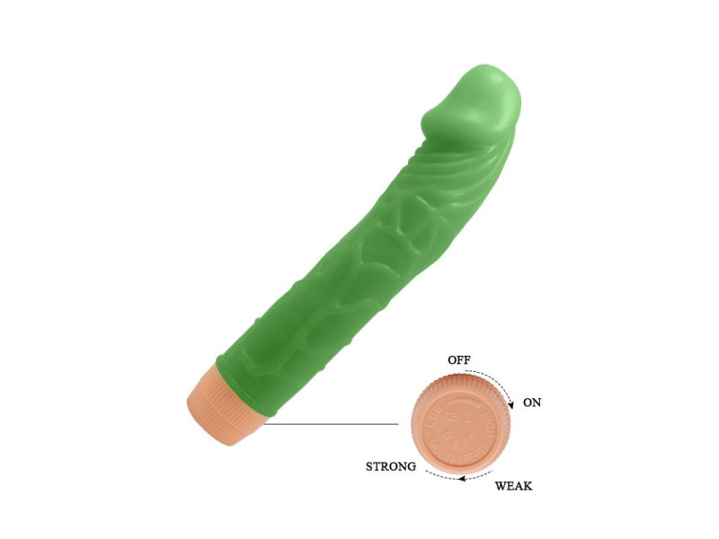Bill Vibrador Realista 88 Verde
